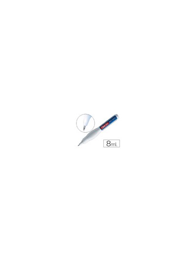 Corrector tipp-ex lapiz shake'n squeeze con punta metalica 8 ml