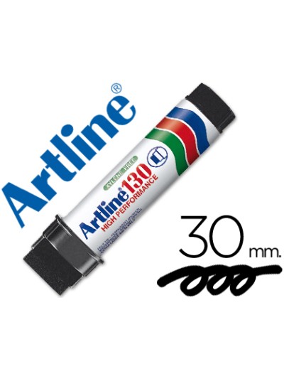 Rotulador artline postermarker ek-130 negro recargable 30 mm