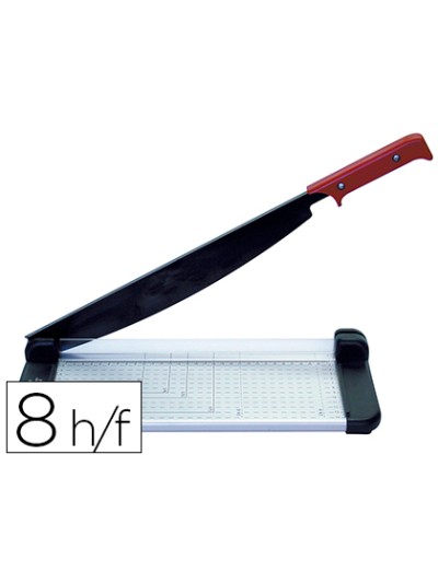Cizalla m+r metalica 6432 de palanca de 32 cm con base de aluminio