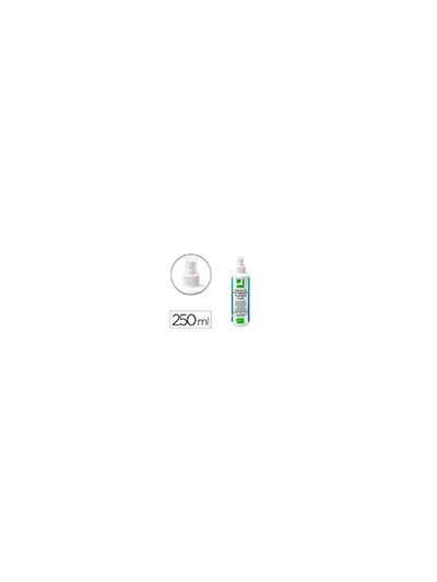 Limpiador de pizarra blanca q-connect bote pulverizador de 250 ml