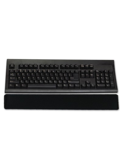 Reposamuñecas de gel q-connect color negro 475x80x250 mm