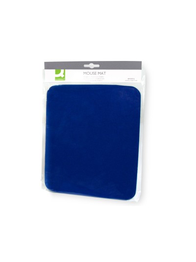 Alfombrilla para raton basic q-connect azul 260x220x6 mm