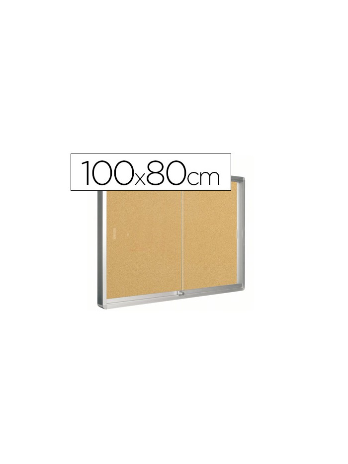 Vitrina de anuncios q-connect marco de aluminio 800 x 1000mm Vitrina de anuncios q-connect marco de aluminio 800 x 1000mm