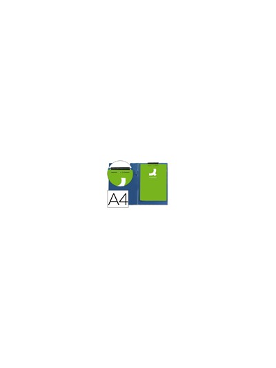 Carpeta q-connect miniclips plastico din a4 azul
