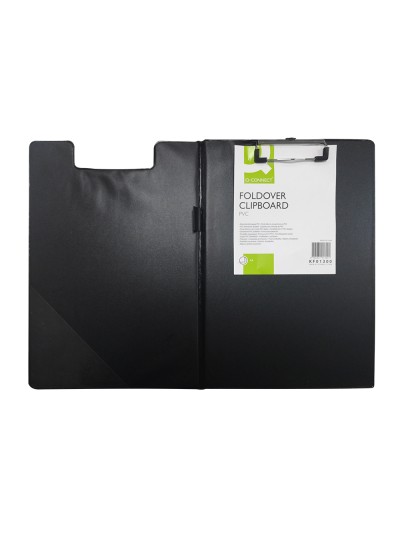 Carpeta q-connect miniclips plastico din a4 negra