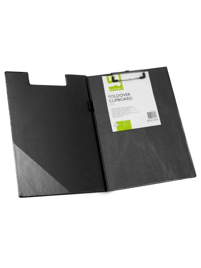 Carpeta q-connect miniclips plastico din a4 negra