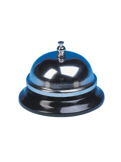 Timbre recepcion q-connect metalico 85x55 mm