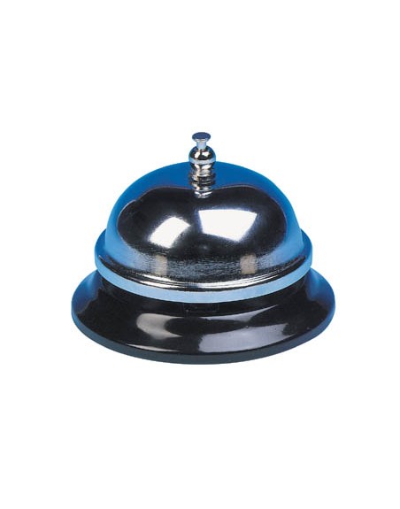 Timbre recepcion q-connect metalico 85x55 mm