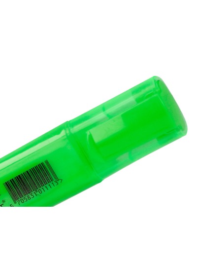 Rotulador q-connect fluorescente verde punta biselada