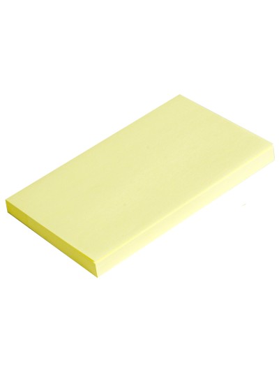 Bloc de notas adhesivas quita y pon q-connect 76x127 mm con 100 hojas