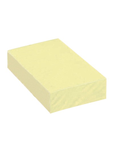 Bloc de notas adhesivas quita y pon q-connect 51x76 mm con 100 hojas