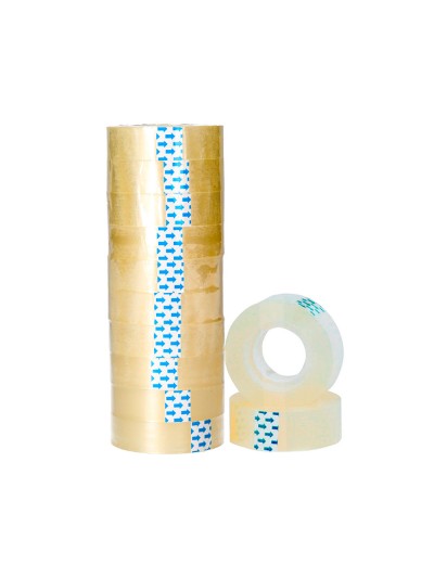 Cinta adhesiva q-connect transparente 33 mt x 12 mm