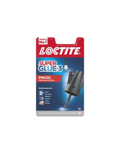 Pegamento loctite 5 gr aplicador de pincel adhesivo instantaneo