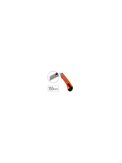Cuter q-connect plastico ancho retractil cuchilla 18 mm xd-38 blister 1 unidad