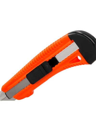 Cuter q-connect plastico ancho retractil cuchilla 18 mm xd-38 blister 1 unidad