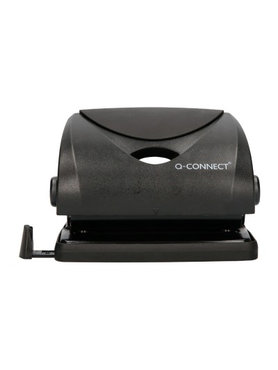 Taladrador q-connect kf01234 negro abertura 2 mm capacidad 20 hojas