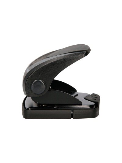Taladrador q-connect kf01234 negro abertura 2 mm capacidad 20 hojas