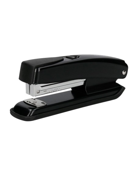 Grapadora q-connect kf01044 metalica negra capacidad 20 hojas