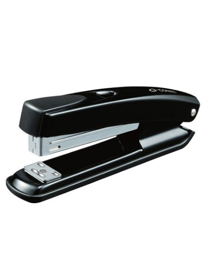Grapadora q-connect kf01057 plastico abs negra capacidad 20 hojas