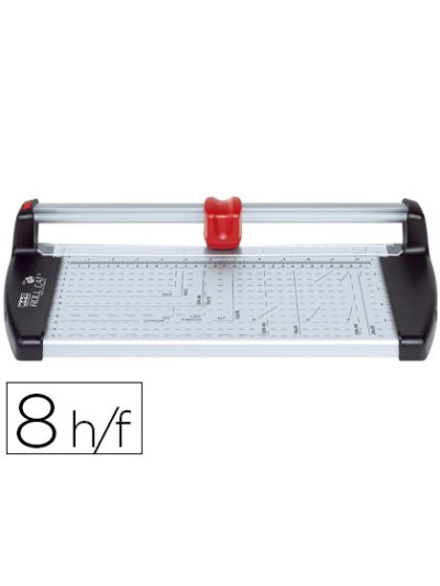 Cizalla m+r metalica 6132 de rodillo de 32 cm con base de aluminio