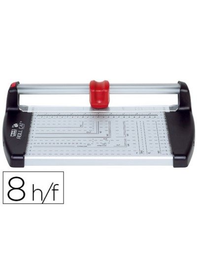 Cizalla m+r metalica 6726 de rodillo de 26 cm con base de aluminio