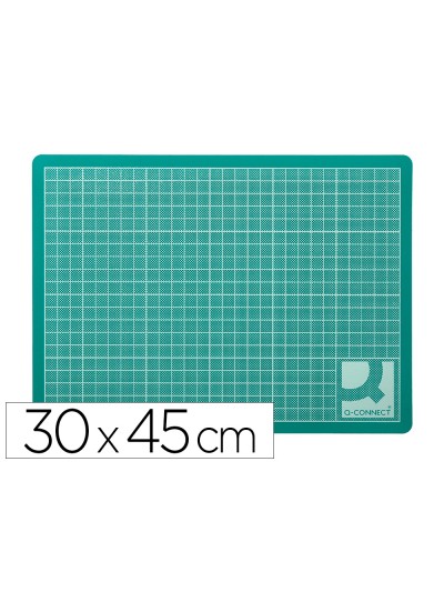 Plancha para corte q-connect din a3 3 mm grosor color verde