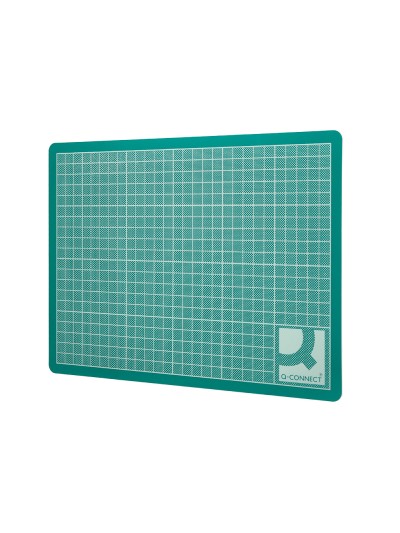Plancha para corte q-connect din a3 3 mm grosor color verde