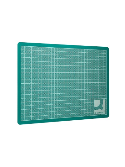 Plancha para corte q-connect din a3 3 mm grosor color verde
