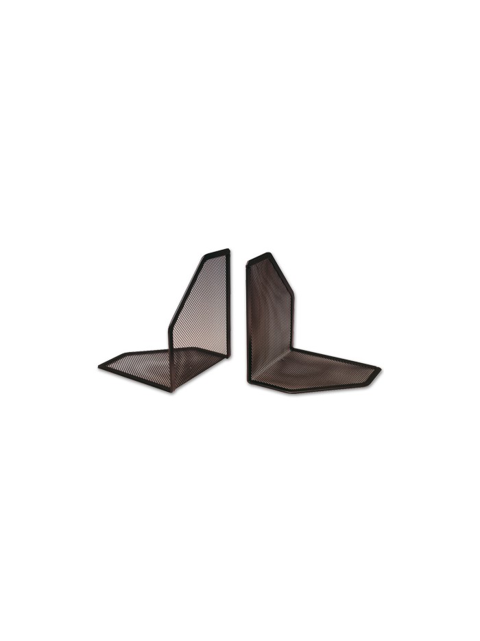 Apoyalibros metalico q-connect kf00857 rejilla negro juego 170x140x135 mm Apoyalibros metalico q-connect kf00857 rejilla negro juego 170x140x135 mm