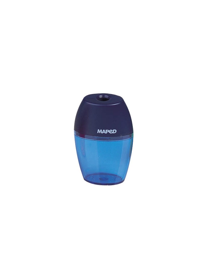 Sacapuntas maped plastico 1 uso con deposito expositor de 25 unidades Sacapuntas maped plastico 1 uso con deposito expositor de 25 unidades