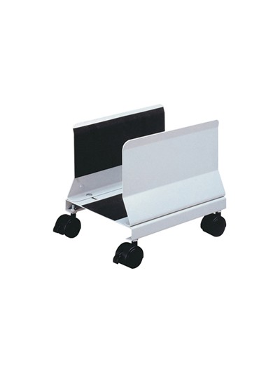 Soporte para cpu metal q-connect regulable con ruedas