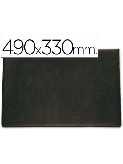 Vade sobremesa saro lujo 710 negro 490x330 cm