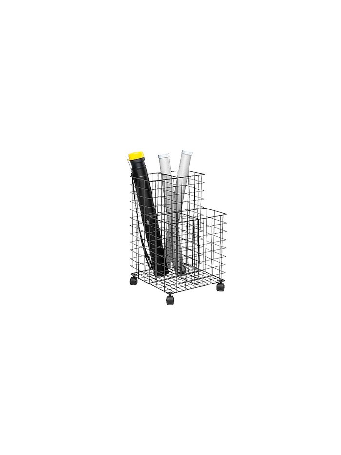 Carrito portaplanos 209 metalico con ruedas color negro 700x400x400 mm Carrito portaplanos 209 metalico con ruedas color negro 700x400x400 mm