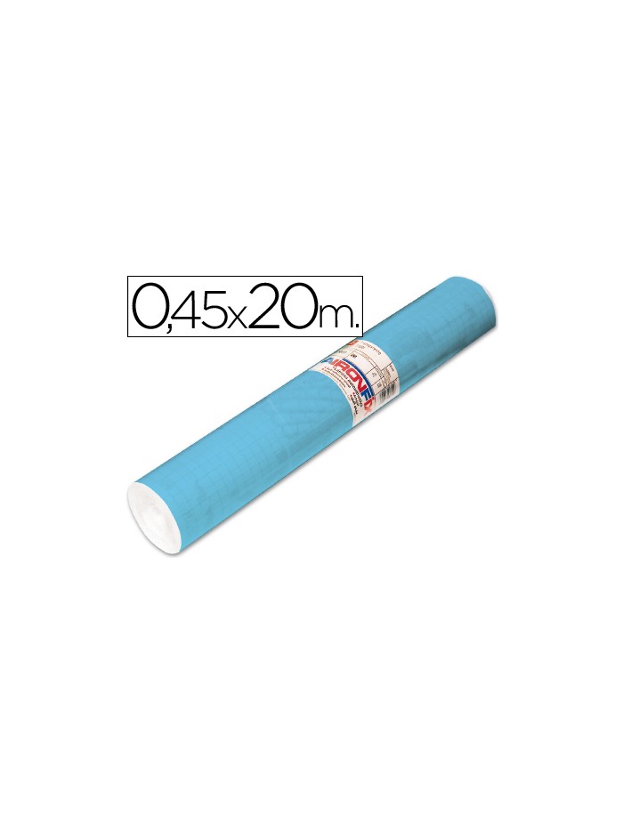 Rollo adhesivo aironfix unicolor azul mate claro 67013rollo de 20 mt Rollo adhesivo aironfix unicolor azul mate claro 67013rollo de 20 mt