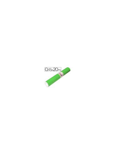 Rollo adhesivo aironfix unicolor verde medio 67005 rollo de 20 mt