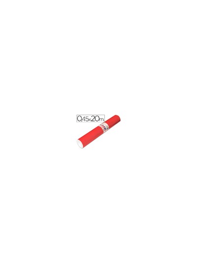 Rollo adhesivo aironfix unicolor rojo mate claro 67151rollo de 20 mt