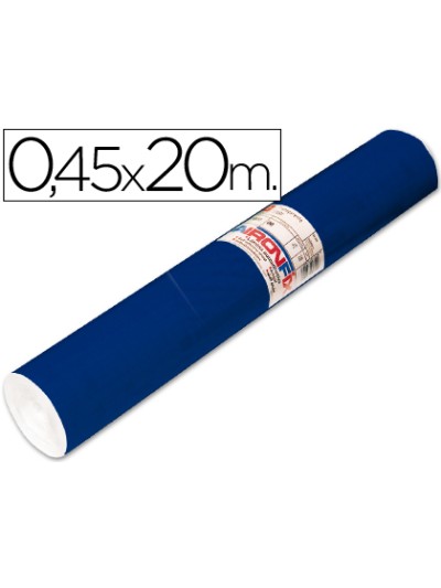 Rollo adhesivo aironfix unicolor azul mate oscuro 67150 rollo de 20 mt