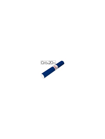 Rollo adhesivo aironfix unicolor azul mate oscuro 67150 rollo de 20 mt