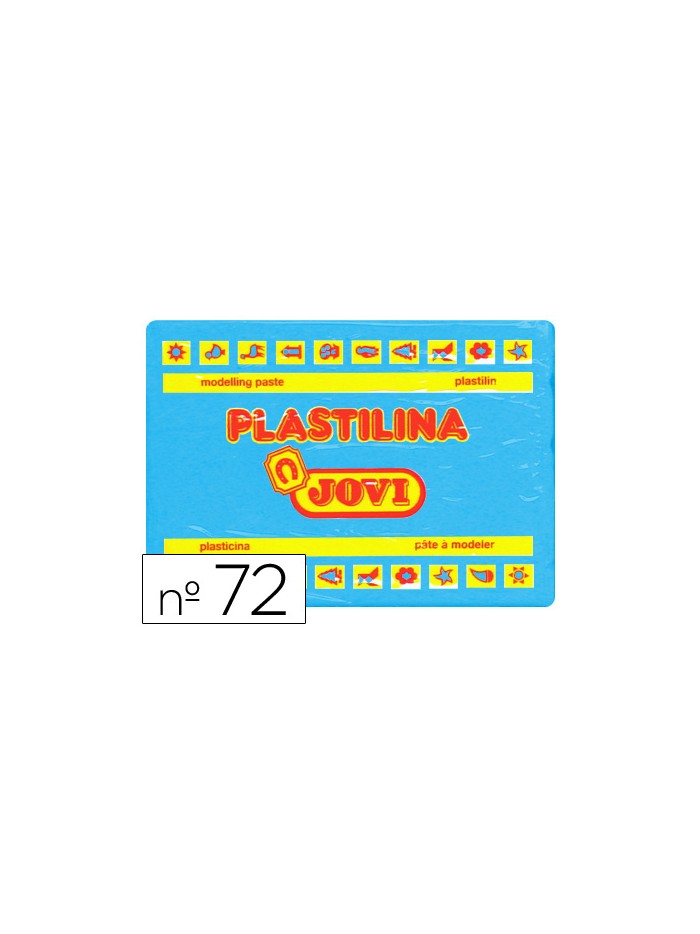 Plastilina jovi 72 azul claro unidad tamaño grande Plastilina jovi 72 azul claro unidad tamaño grande