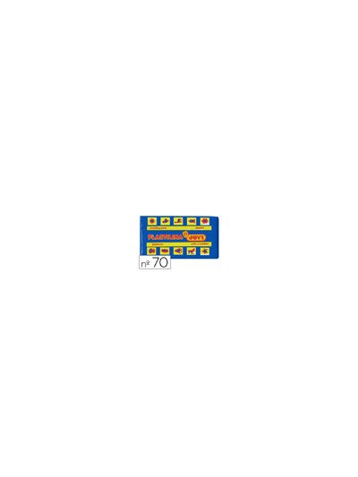 Plastilina jovi 70 azul oscuro unidad tamaño pequeño