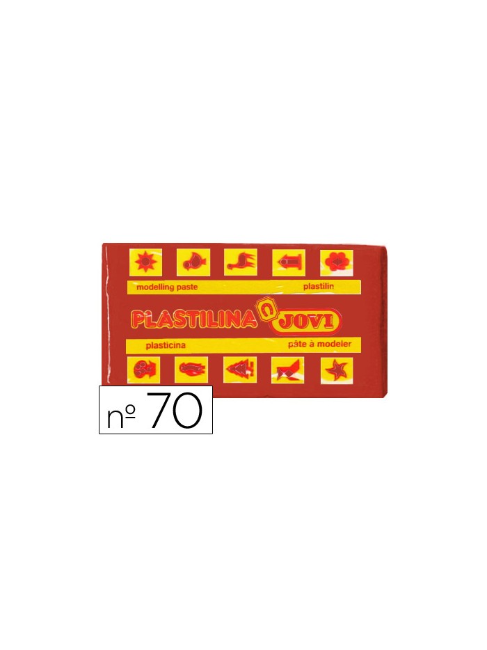 Plastilina jovi 70 marron unidad tamaño pequeño Plastilina jovi 70 marron unidad tamaño pequeño