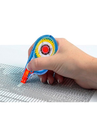 Corrector q-connect cinta blanco 5 mm x 8 mt