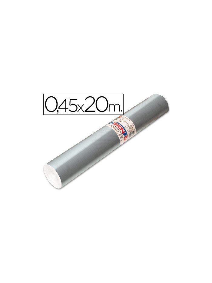 Rollo adhesivo aironfix especial plata 69193 rollo de 20 mt Rollo adhesivo aironfix especial plata 69193 rollo de 20 mt