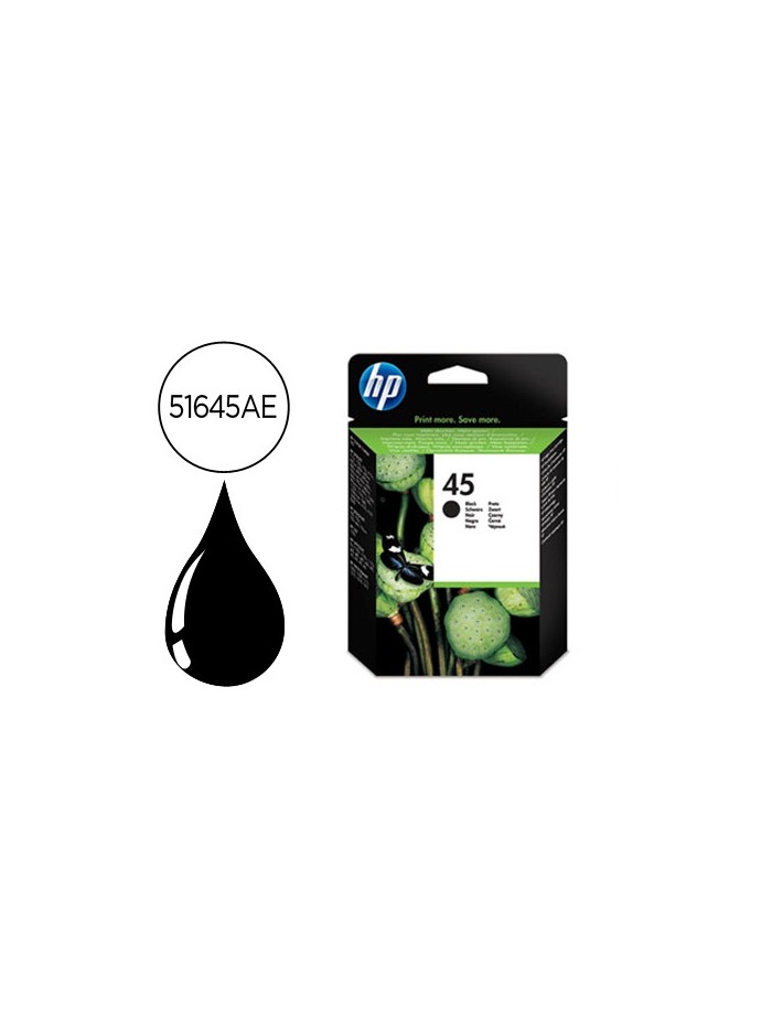 Ink-jet hp deskjet 710c 720c 810c 815c 850 870 880c 890c 895cxi 930c 950 1180c 1280 16 00c 960 970 1100c n.45 negro Ink-jet hp deskjet 710c 720c 810c 815c 850 870 880c 890c 895cxi 930c 950 1180c 1280 16 00c 960 970 1100c n.45 negro