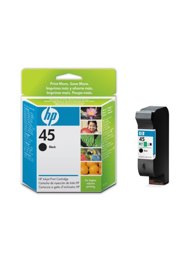 Ink-jet hp deskjet 710c 720c 810c 815c 850 870 880c 890c 895cxi 930c 950 1180c 1280 16 00c 960 970 1100c n.45 negro