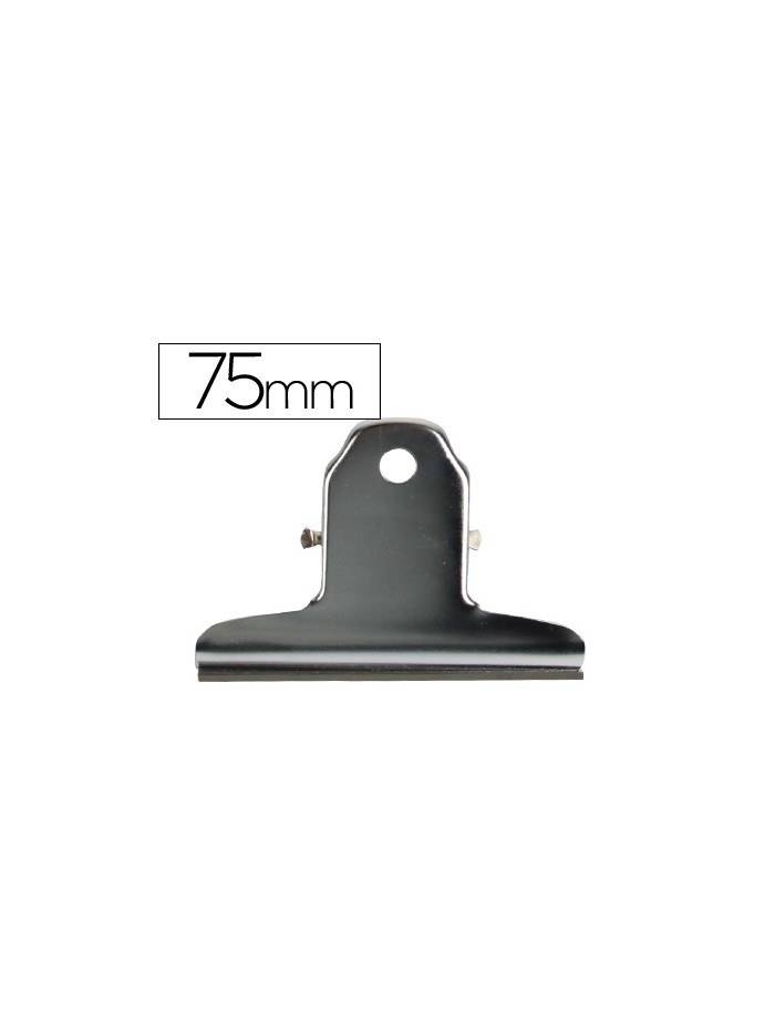 Pinza metalica q-connect 75 mm Pinza metalica q-connect 75 mm