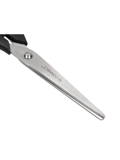 Tijera oficina q-connect inoxidable 8/' 20 cm blister