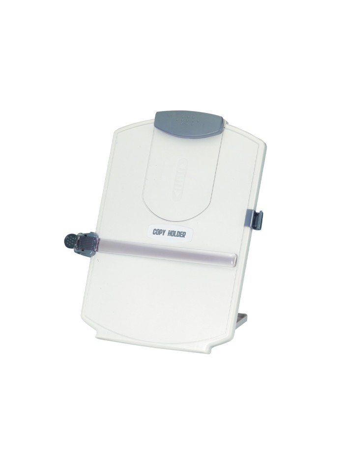 Atril para ordenador de sobremesa q-connect base regulable de plastico Atril para ordenador de sobremesa q-connect base regulable de plastico