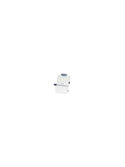 Atril para ordenador de sobremesa q-connect base regulable de plastico