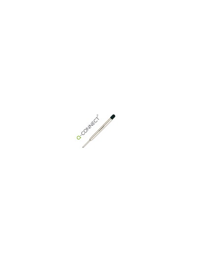 Recambio boligrafo q-connect tipo parker negro
